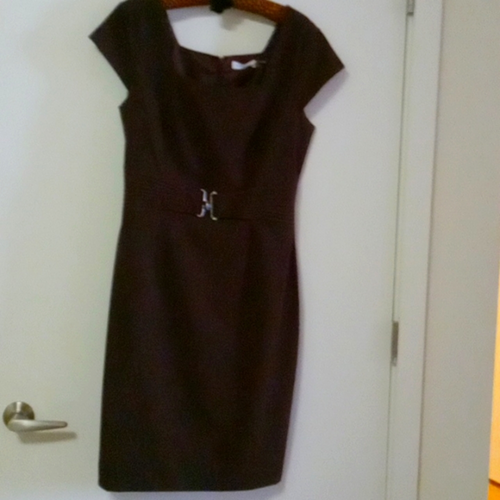 Very Nice Calvin Klien Brown Dress